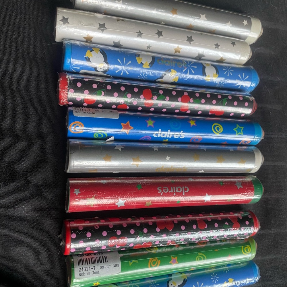 Claire’s erasers. Rare to find.
